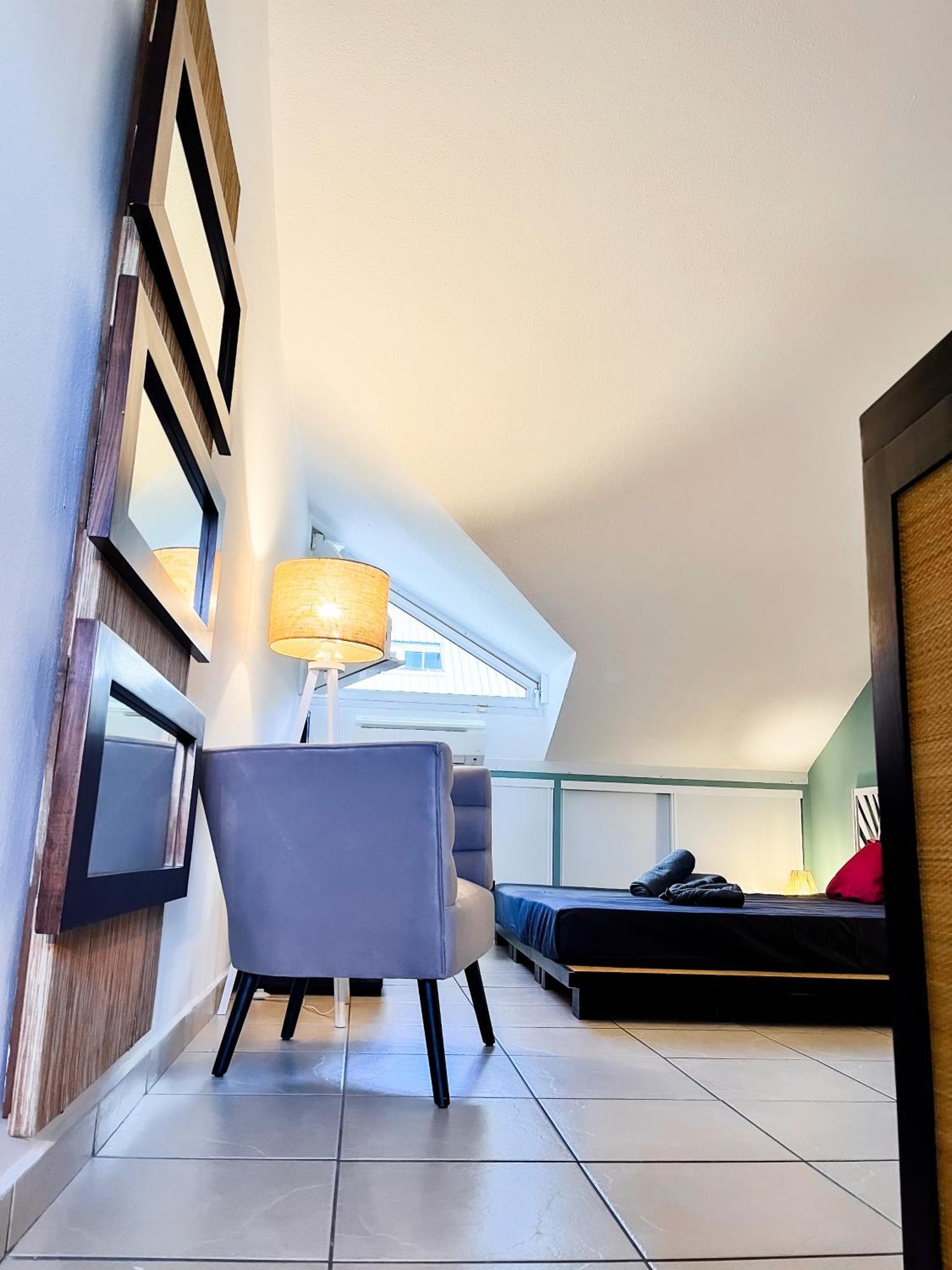 Charmant Studio Mezzanine - Caraibes Zen - Gosier - Proche De La Mer Ле Госие Екстериор снимка